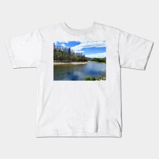 Saco River, White Mountains, New Hampshire, US Kids T-Shirt